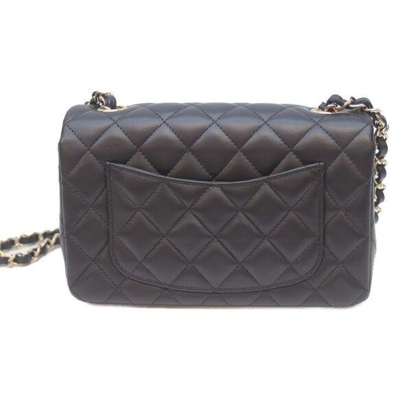 Chanel No 30 A69900 Black Ghardware Ram Miniature Lace 20 Chain Shoulder - Picture 3 of 10